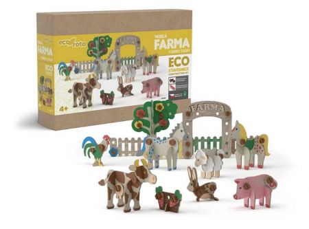 EFKO ECO Roto Veselá farma - ekologická stavebnice