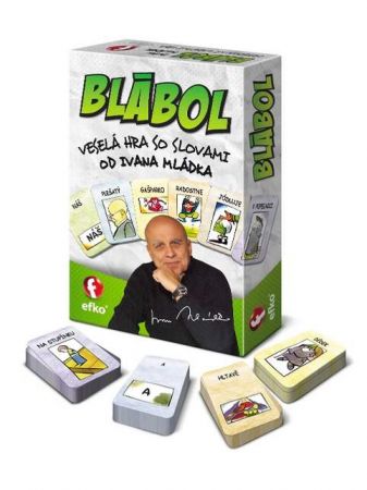 EFKO - Blábol, originální společ. hra so slovami Ivana Mládka ve slovenštině