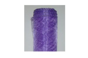 Organza 12cm/10y fialová (12cm-9m-obšitá 12 cm/9m)