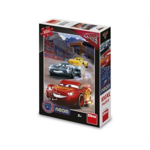 CARS 3: VÍTĚZNÉ KOLO 100 XL neon puzzle