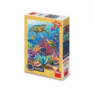 PODMOŘSKÝ SVĚT 100 XL neon puzzle