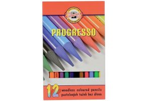 KOH-I-NOOR Souprava tužek pastelových v laku PROGRESSO 8756/12