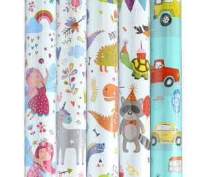 Balicí papír role 2m x 70cm, dětský mix