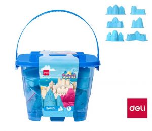 Písek kinetický 500g DELI EY013-BL modrý