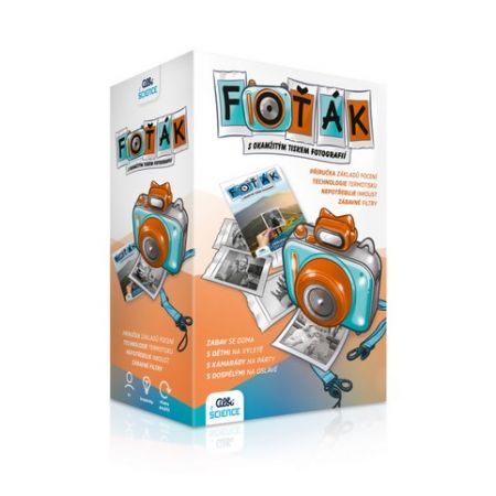 ALBI Modrý foťák s termotiskem