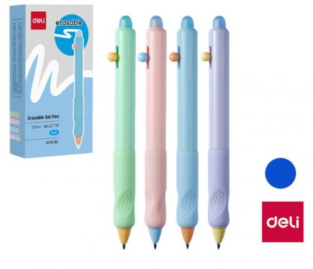 Propiska mazací gelová DELI EG310-BL modrá mix