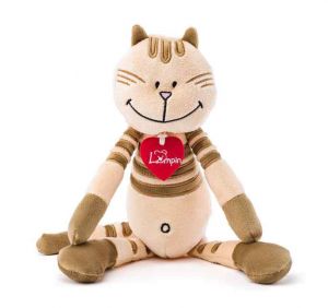 Kočka Kate střední Béžová 38cm