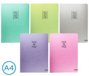 Sešit A4 linka 52l Sedef mix