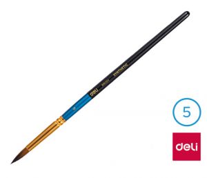 Štětec syntetický kulatý č.  5 DELI EC408-5