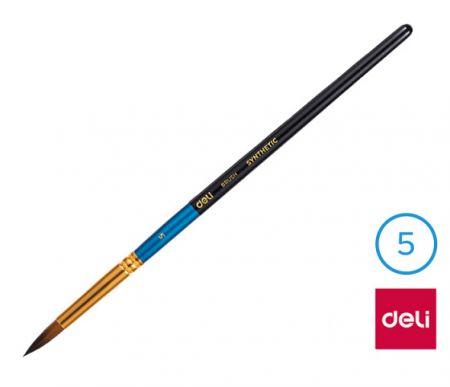 Štětec syntetický kulatý č.  5 DELI EC408-5