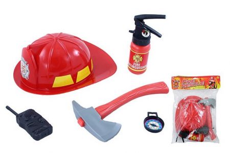 Sada hasičská, helma a příslušenství