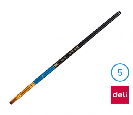 Štětec syntetický plochý č.  5 DELI EC409-5
