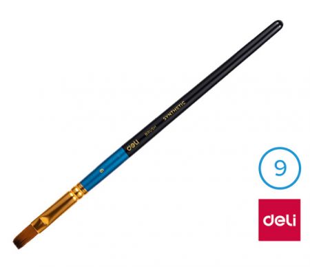 Štětec syntetický plochý č.  9 DELI EC409-9