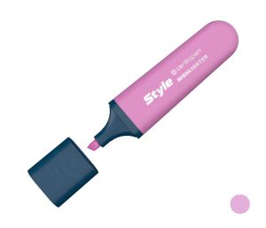 Zvýrazňovač CENTROPEN 6252 fialový pastelově, plochý