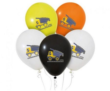 Balónky latexové 30 cm 5 ks Náklaďák