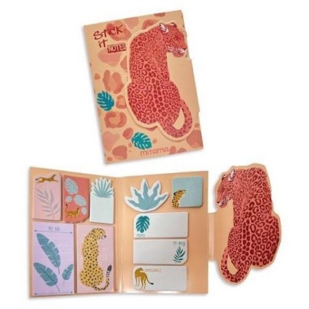Samolepicí bločky "Savana", mix velikostí a barev, MITAMA 62979-90178