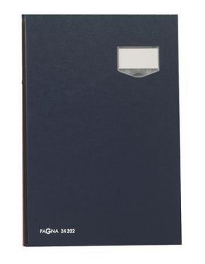 Podpisová kniha, modrá, karton, A4, 20 listů, PAGNA 24202-02
