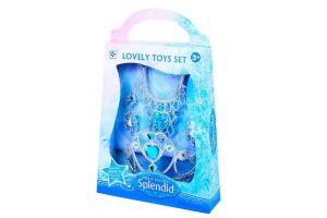 Sada princezna s příslušenstvím modrá