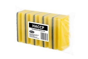 Houba na nádobí, žlutá, tvarovaná, extra velká, 5 ks, BONUS B772