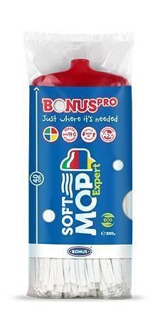 Náhradní mop &quot;SoftMOP&quot;, červená, průmyslové použití, 1 ks, BONUS B788