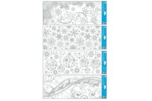 Okenní folie zamrzlý šedý pruh 55x22,5cm