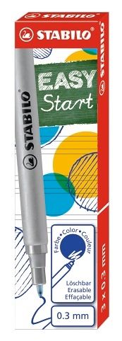 STABILO Náhradní náplň - EASYoriginal Refill - fine - 3 ks balení - modrý zmizíkovatelný i