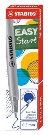 STABILO Náhradní náplň - EASYoriginal Refill - fine - 3 ks balení - modrý zmizíkovatelný i