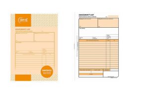 Zakázkový list, A5, 100 listů, samopropisovací, OPTYS 1085