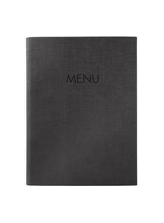 Desky na jídelní lístek, antracit, A5, PU plast, SIGEL SM207