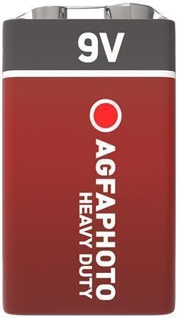 Baterie "Heavy Duty", 9V, zinkouhlíková, 1 ks, AGFAPHOTO APF9VS