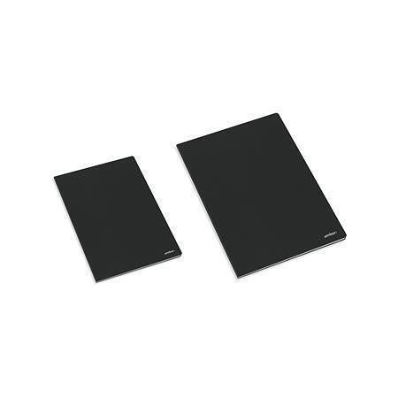 Sešit &quot;Classic&quot;, černá, A4, čtverečkovaný, 80 listů, AMBAR 100305070210