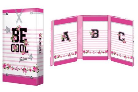 ARGUS Zápisník skládací BE COOL 9,2 x 16 cm 14510273