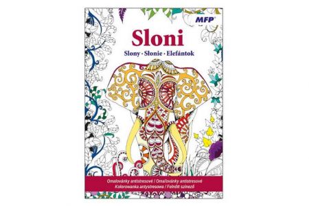 Omalovánky antistresové Sloni