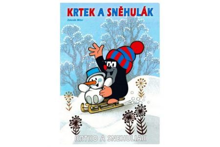 Omalovánky A4 Krtek a sněhulák