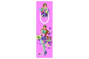 Záložka s průsekem Winx Club fashion (flora)