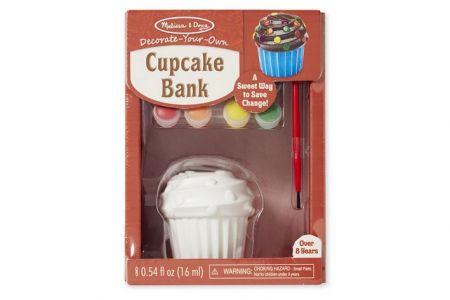 Melissa & Doug - Pokladnička k vymalování - Dortík