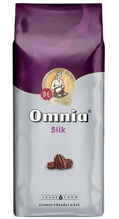 Káva "Omnia" Silk, pražená, zrnková, vakuově balené, 1000 g, DOUWE EGBERTS 14010008