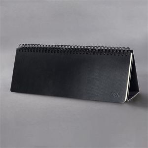 Kalendář "Conceptum", černá, týdenní, stolní, volně stojící, 300 x 143 x 18 mm, 2026, SIGE