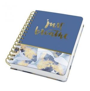 Spirálový sešit &quot;Jolie&quot;, Ginko Harmony, 168 x 215 mm, tečkovaný, 120 listů, tvrdé desky, S