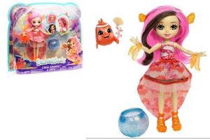 MATTEL Enchantimals Jessa Clarita Clownfish & Cackle