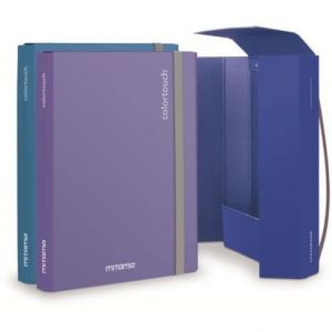 Desky s gumičkou "Color Touch", 5cm, fialová, MITAMA 62034-90279