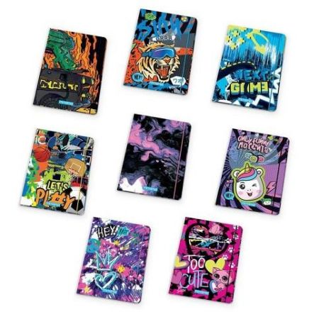 Desky s gumičkou "Fantasy colors", Music Sticker, MITAMA 61906-90026