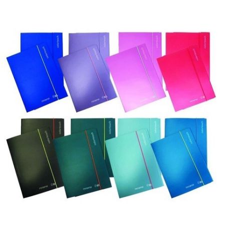 Desky s gumičkou &quot;Color Touch&quot;, tm.zelená, MITAMA 62030-90272