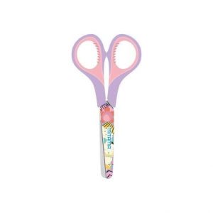 Nůžky &quot;GOOD VIBES&quot;, fialová/růžová, dětské, 13 cm, MITAMA 61286-90168