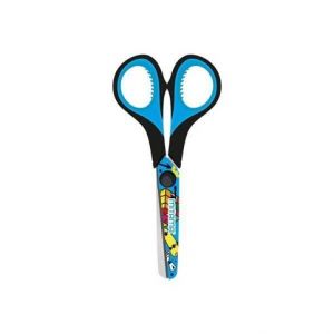 Nůžky "GOOD VIBES", modrá/černá, dětské, 13 cm, MITAMA 61286-90165