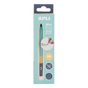 Nekonečná tužka mini &quot;Infinite&quot;, nebesky modrá, HB, šestihranná, APLI 19961