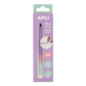 Nekonečná tužka mini "Infinite", fialová, HB, šestihranná, APLI 19963
