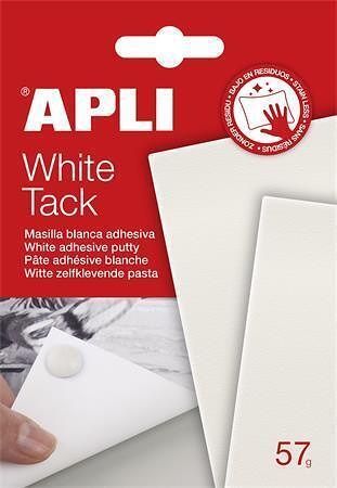 Lepicí guma "Tack", bílá, 57 g, APLI 17061