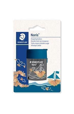 Ořezávátko "512", oceán, 2 otvory se zásobníkem, STAEDTLER 512 003BK