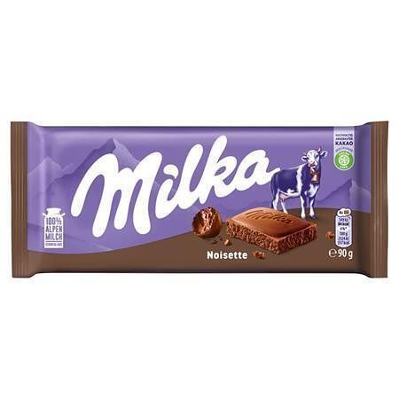 Mléčná čokoláda "Noisette", 90 g, MILKA 4316831